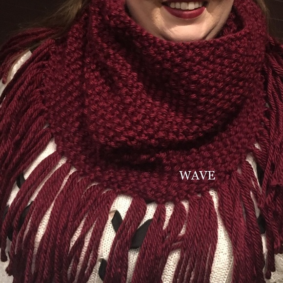 Custom knit cowl/snood/ infinity scarf - Picture 1 of 6